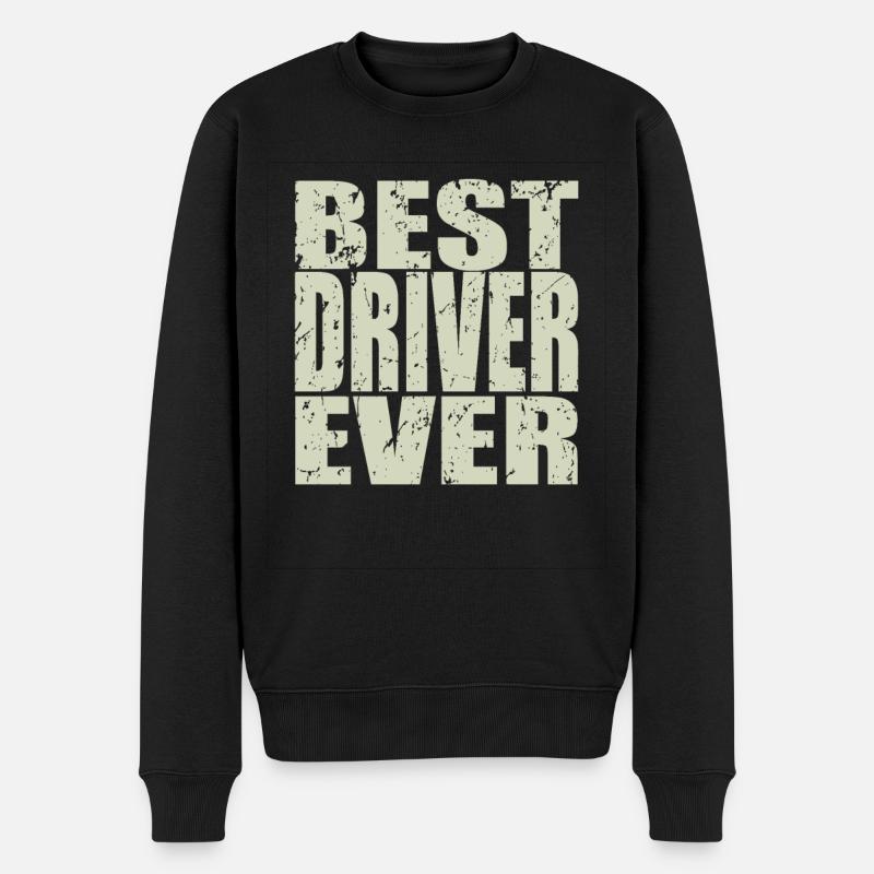 Meilleur pilote jamais Driver Gift - Pull Premium bio Homme - noir