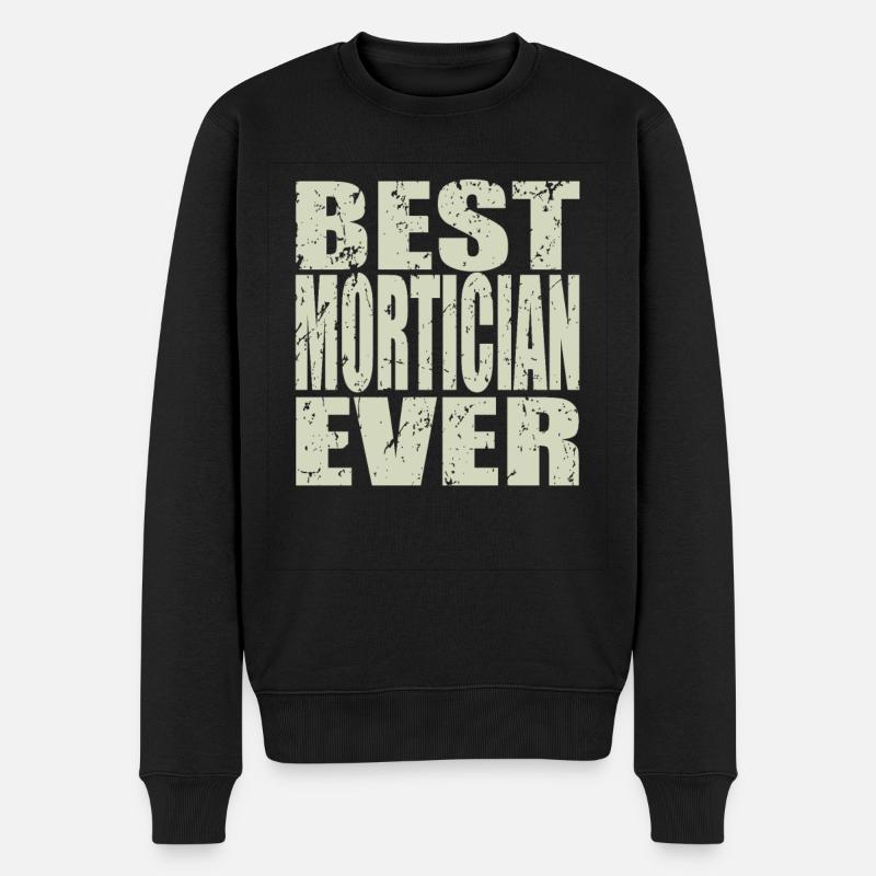 Best Bestatter ever Bestatter Geschenk - Männer Premium Bio Pullover - Schwarz
