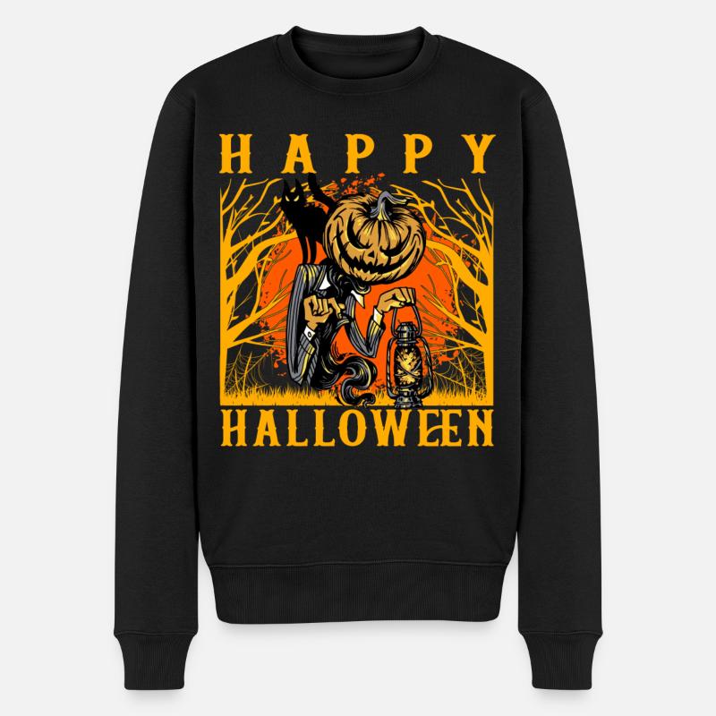 Joyeux halloween - Pull Premium bio Homme - noir