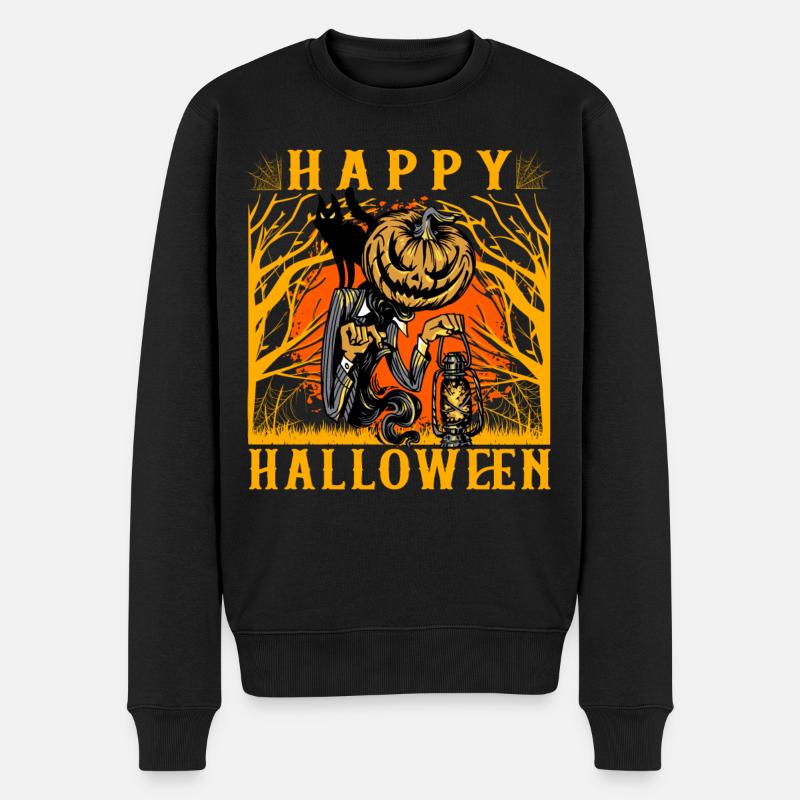 Joyeux halloween - Pull Premium bio Homme - noir