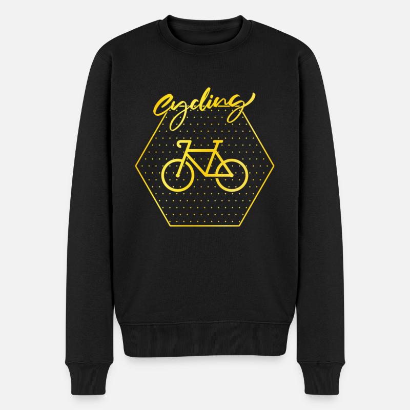 Vélo - Pull Premium bio Homme - noir