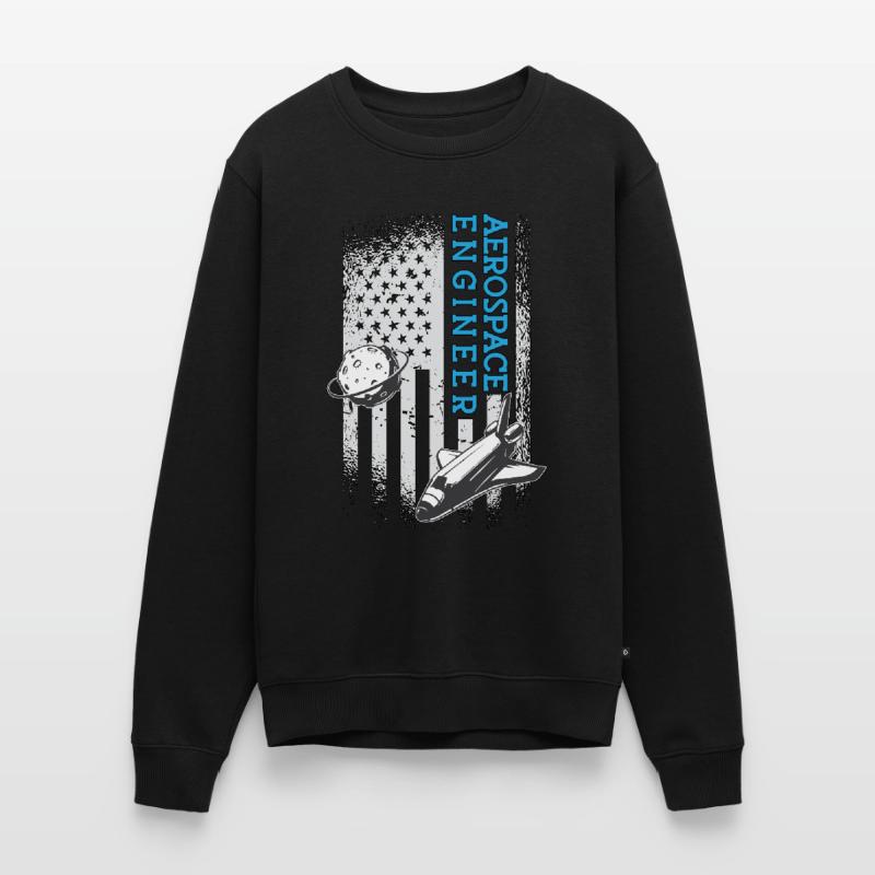 Aerospace Engineer Engineering Space Rocket Männer Premium Bio Pullover