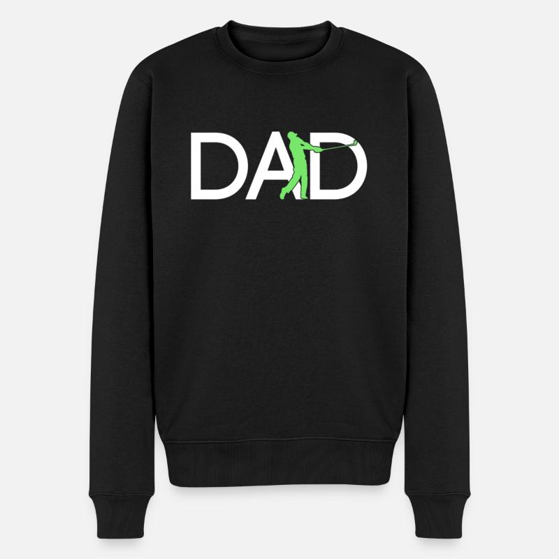 Golf Papa - Pull Premium bio Homme - noir