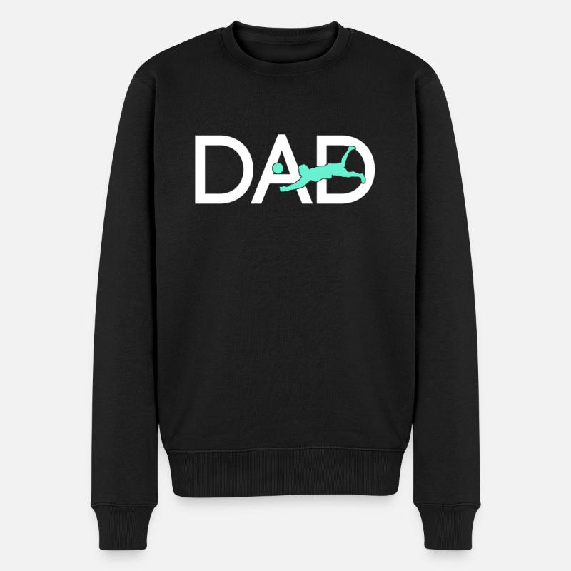 Volleyball Papa - Pull Premium bio Homme - noir