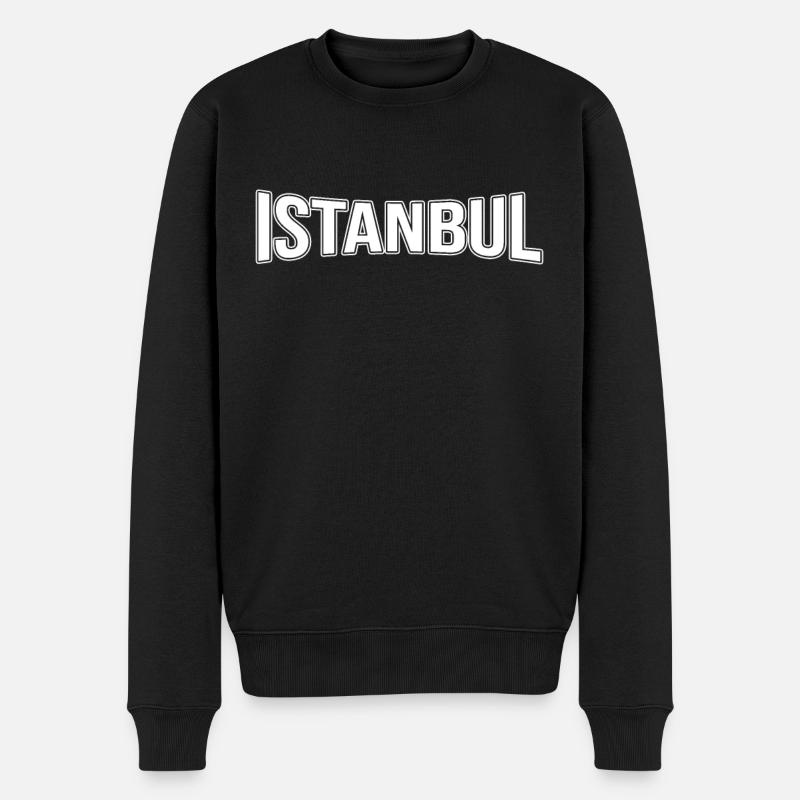 Istanbul - Pull Premium bio Homme - noir