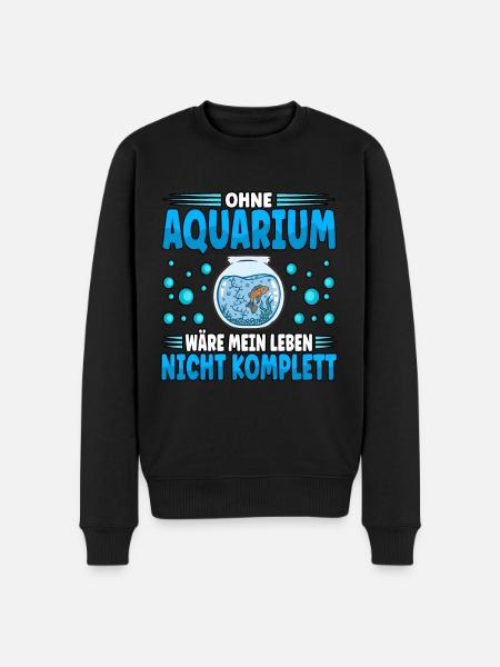 Aquarianer - Männer Premium Bio Pullover - Schwarz