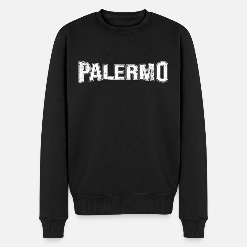 Palerme - Pull Premium bio Homme - noir