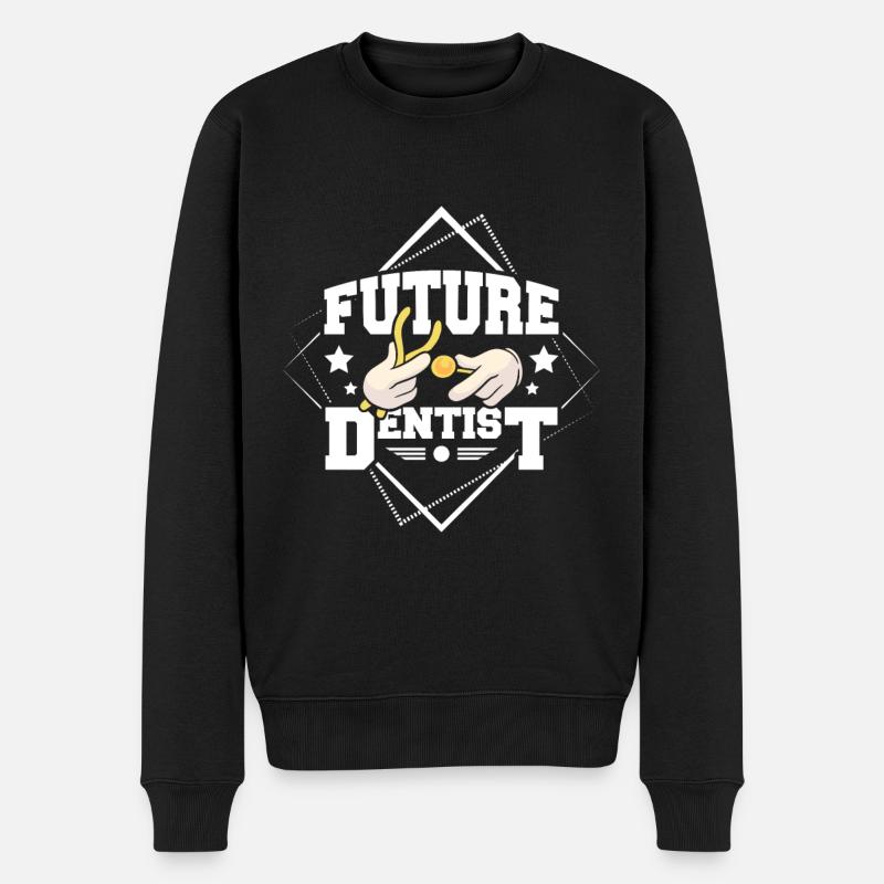 Futur dentiste - Pull Premium bio Homme - noir