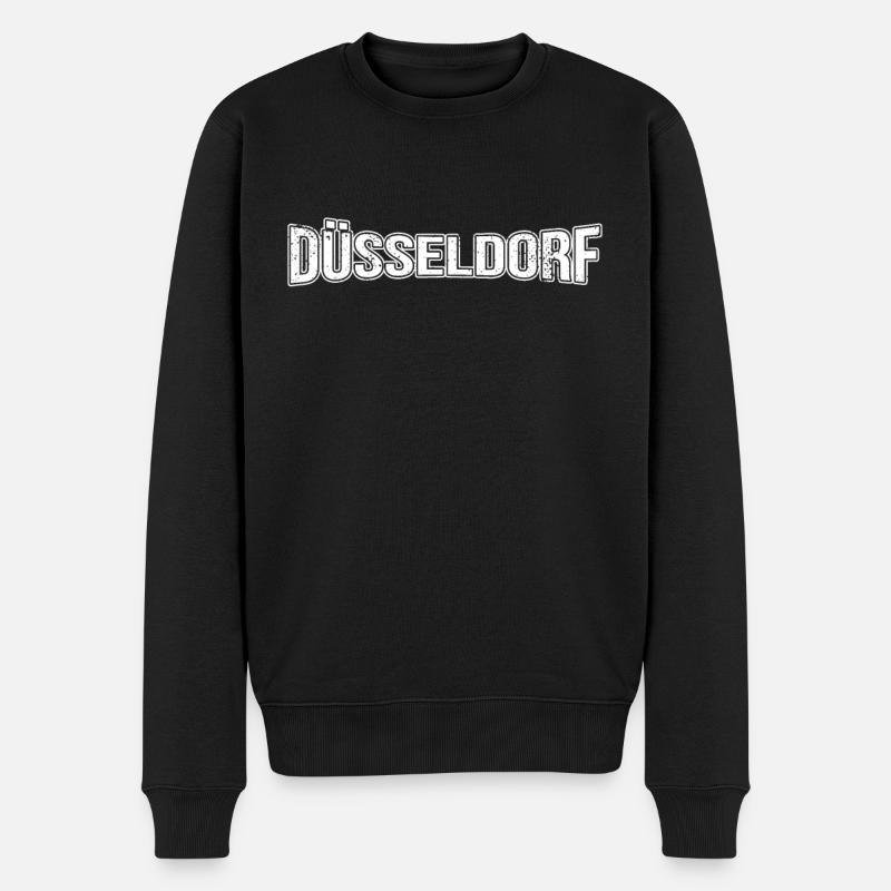 Dusseldorf - Pull Premium bio Homme - noir