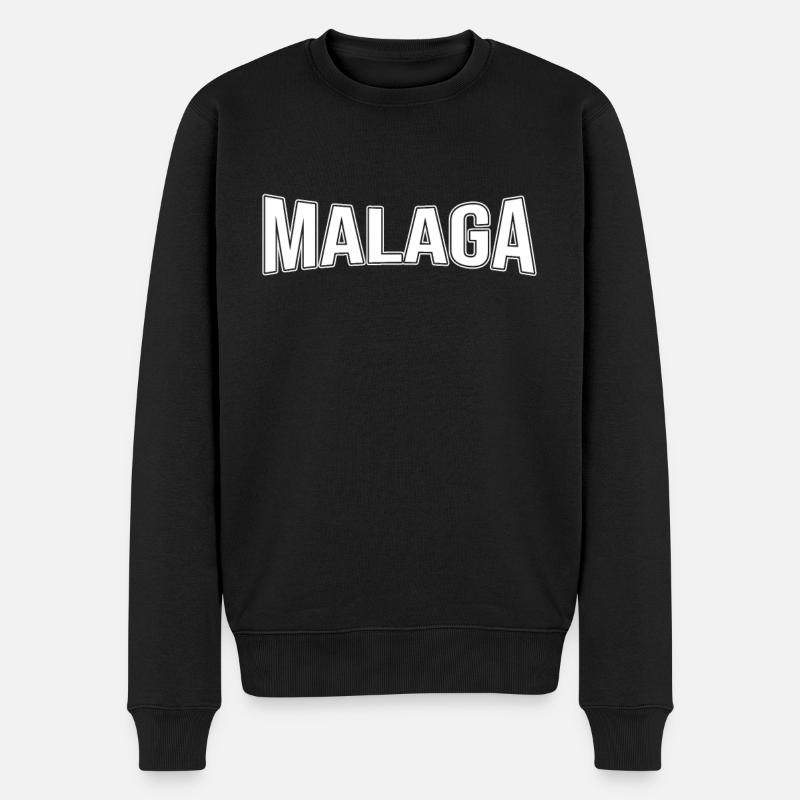 Malaga - Pull Premium bio Homme - noir