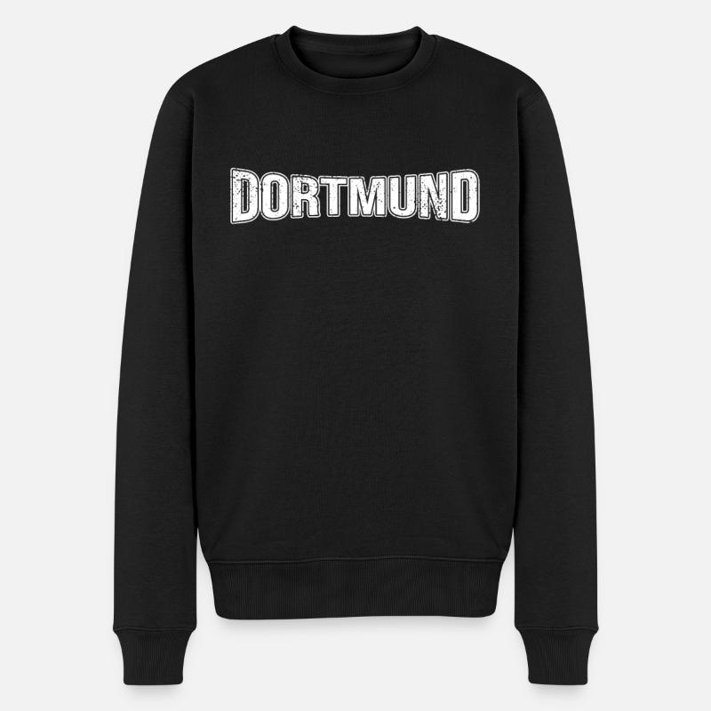 Dortmund - Pull Premium bio Homme - noir