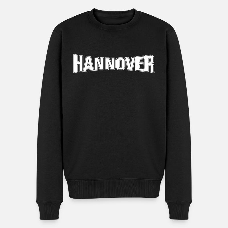Hanovre - Pull Premium bio Homme - noir