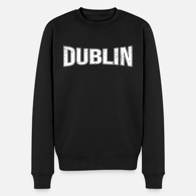Dublin - Pull Premium bio Homme - noir