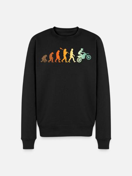 Motocross Biker Evolution Motorcross - Pull Premium bio Homme - noir
