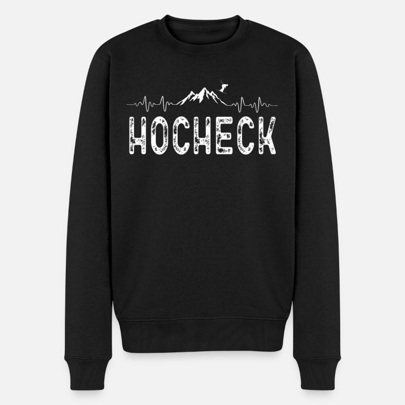Skiing Ski Hocheck - Pull Premium bio Homme - noir