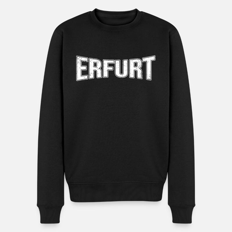 Erfurt - Pull Premium bio Homme - noir