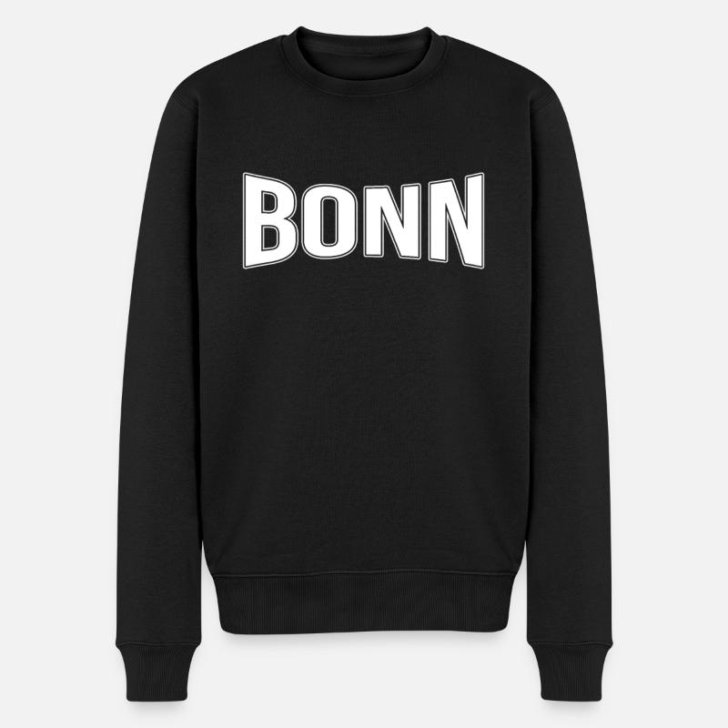 Bonn - Pull Premium bio Homme - noir