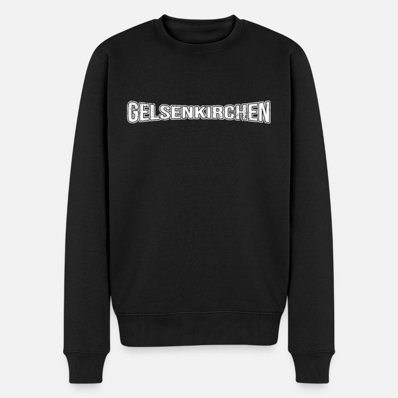 Gelsenkirchen - Pull Premium bio Homme - noir