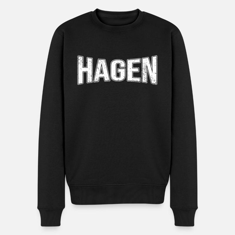 Hagen - Pull Premium bio Homme - noir