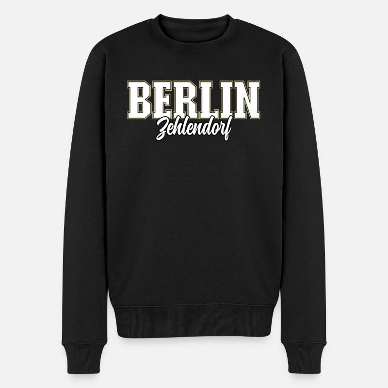 Berlin Zehlendorf - Pull Premium bio Homme - noir