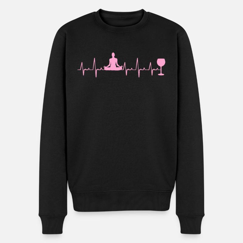 Yoga - Pull Premium bio Homme - noir