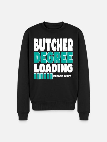 Metzger invites training - Men's Premium Organic Jumper - black
