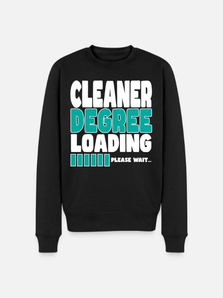 Cleaner loads training - Men's Premium Organic Jumper - black