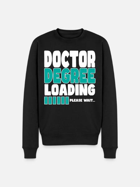 Doctor invites training - Men's Premium Organic Jumper - black