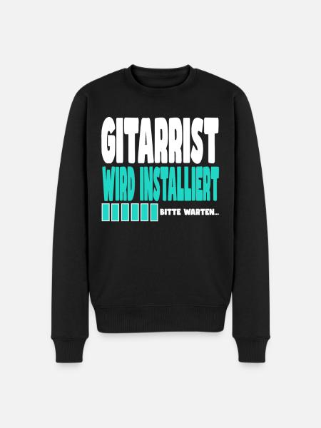 Gärtner wird installiert - Männer Premium Bio Pullover - Schwarz
