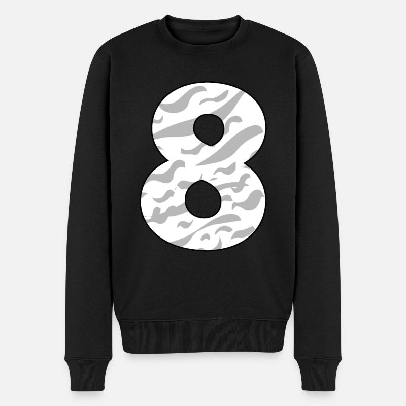 8 - Pull Premium bio Homme - noir