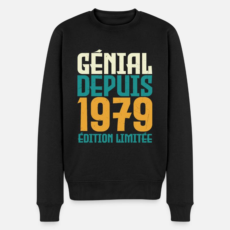 Génial depuis 1979 - Pull Premium bio Homme - noir