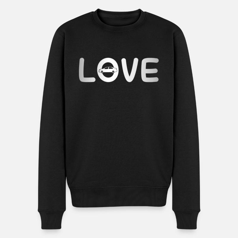 Amour de voiture - Pull Premium bio Homme - noir