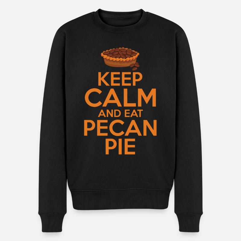 Pecan Cake Pecan Cake - Men's Premium Organic Jumper - black