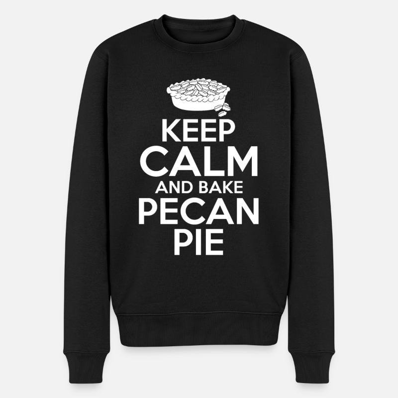 Pecan Cake Pecan Cake - Men's Premium Organic Jumper - black