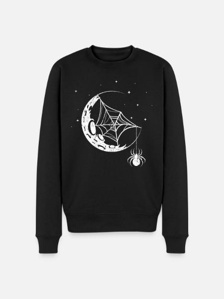 Spider Spider Web - Men's Premium Organic Jumper - black