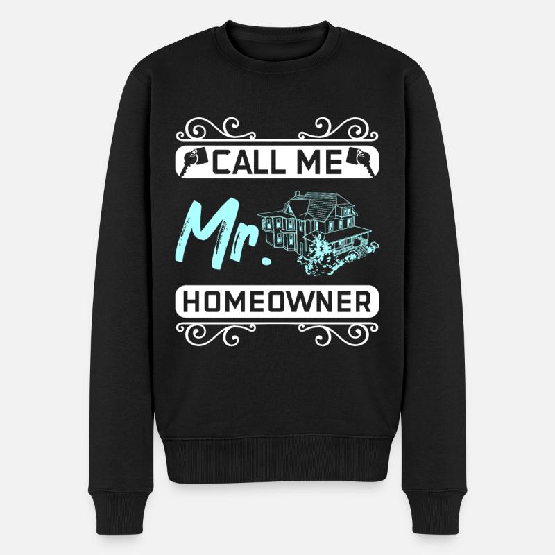 Appelez-moi M. propriétaire - Pull Premium bio Homme - noir
