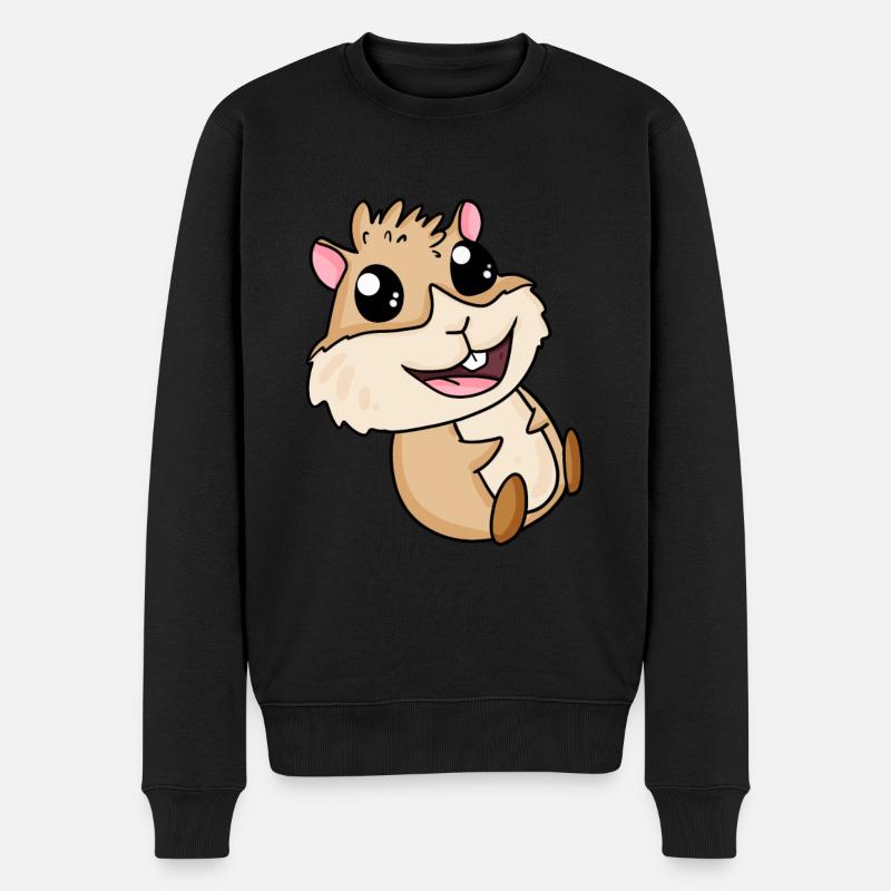 Cobaye - Pull Premium bio Homme - noir