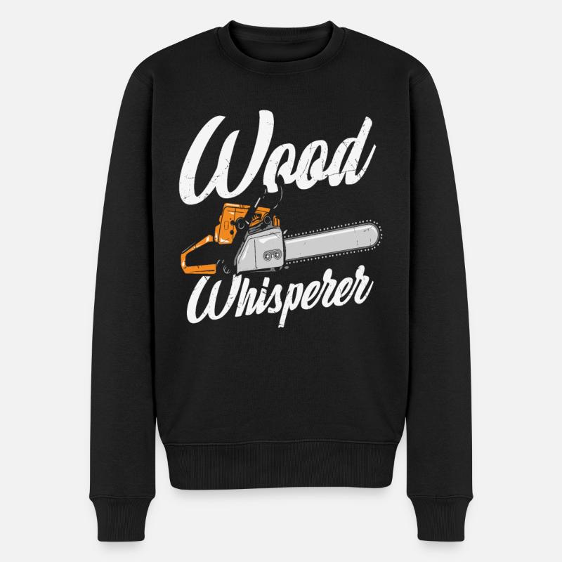 Citations de Wood Whisperer - Pull Premium bio Homme - noir
