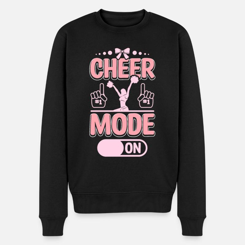 Cheerleader Cheer mode activé - Pull Premium bio Homme - noir