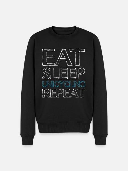 Manger Sleep Unicycle - Pull Premium bio Homme - noir