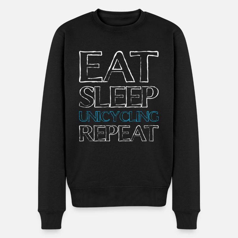 Manger Sleep Unicycle - Pull Premium bio Homme - noir