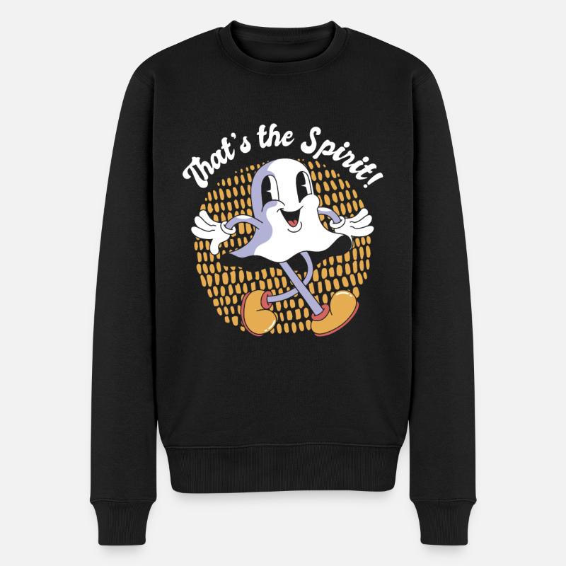 Hilarant Amis Mignons WordPlay - Pull Premium bio Homme - noir