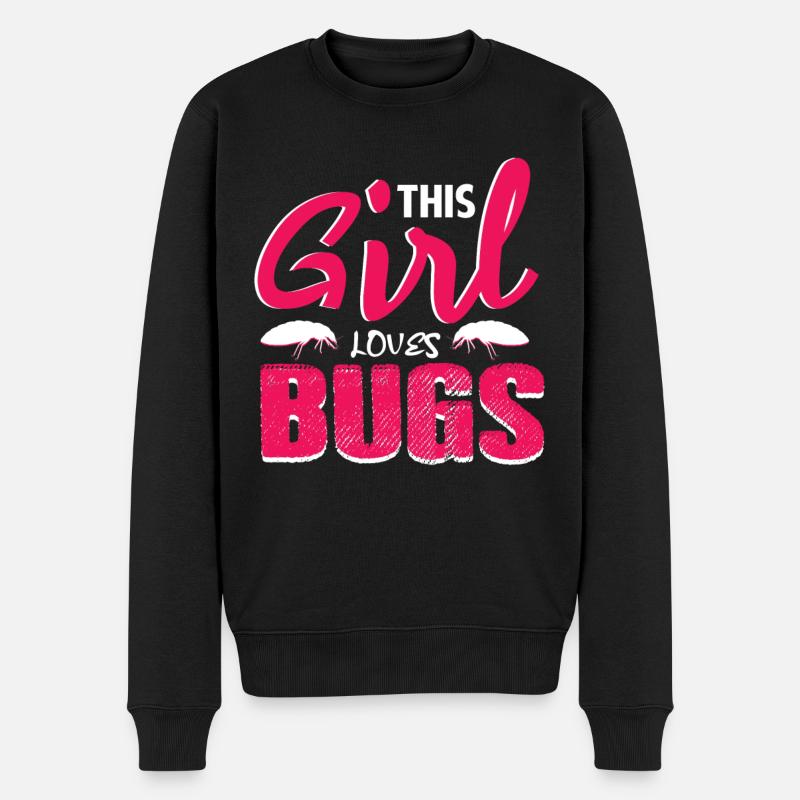 Insectes Fille - Pull Premium bio Homme - noir