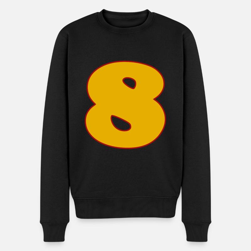 8 - Pull Premium bio Homme - noir