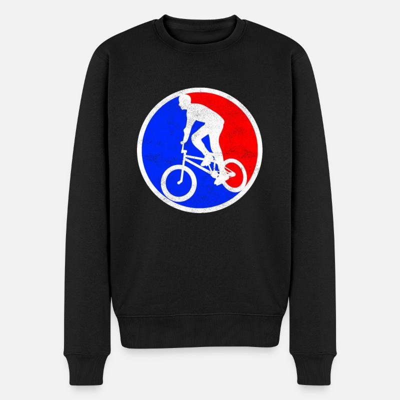 Logo bmx - Pull Premium bio Homme - noir