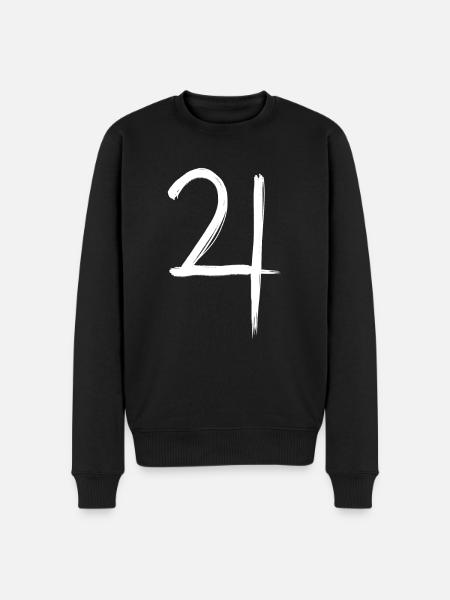 Jupiter Astrology Symbol - Men's Premium Organic Jumper - black