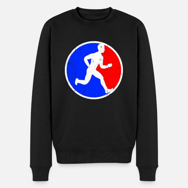 Jogging Logo - Pull Premium bio Homme - noir