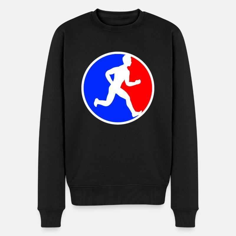 Jogging Logo - Pull Premium bio Homme - noir