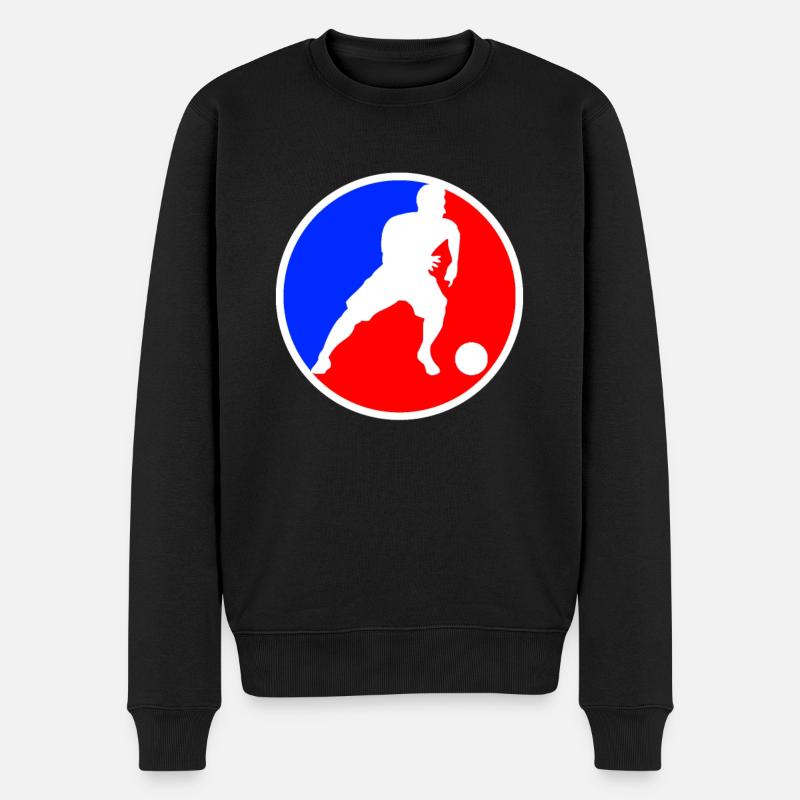 Football Logo - Pull Premium bio Homme - noir