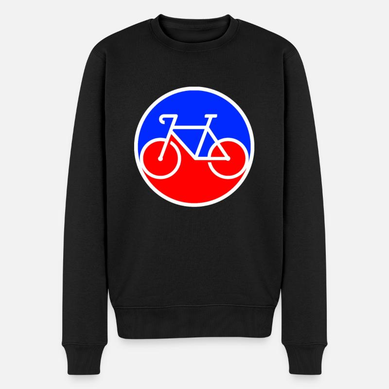 Logo du vélo - Pull Premium bio Homme - noir